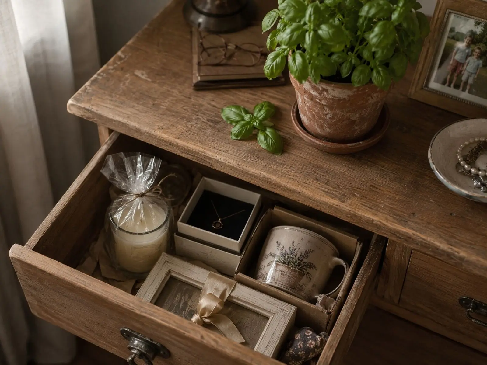 Gifts for mom in drawer vs living plant — why a thoughtful gift matters